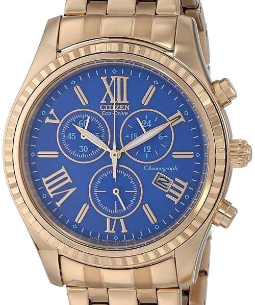 citizen eco drive rose gold