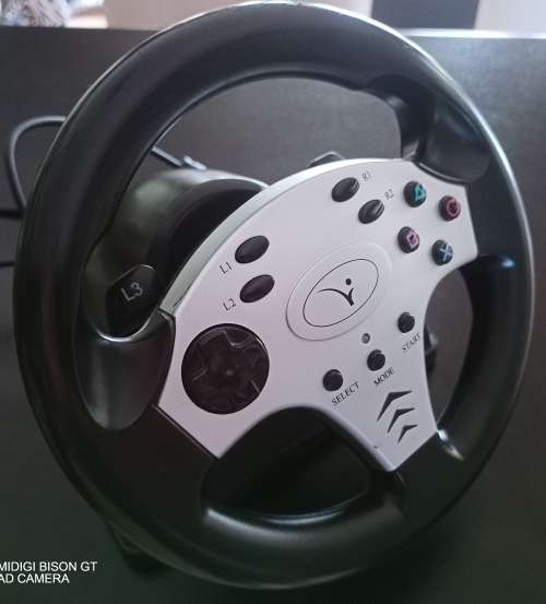 Racing Wheels & Seats - Racing Steering Wheel For PS2 was sold for R1 ...