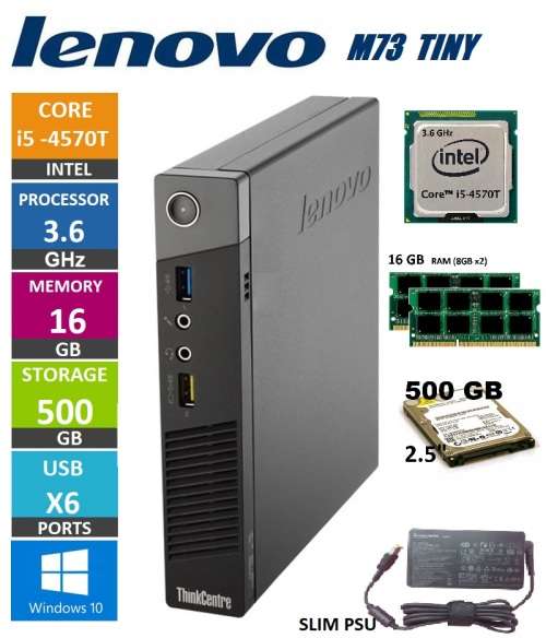 PC Desktops & AllinOnes ! LENOVO i5 4th GEN MINI DESKTOP/OFFICE