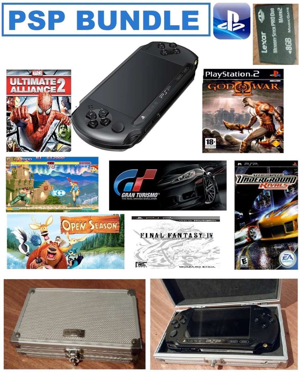 PlayStation - !! SONY PSP CONSOLE BUNDLE, CLEAN EXCELLENT CONDITION ...