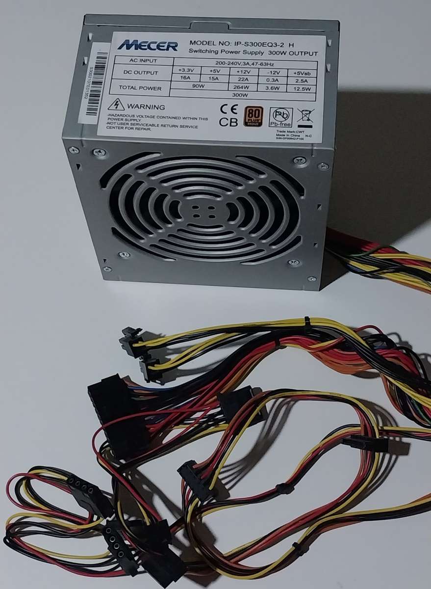 Power Supplies - !! 300W MECER DESKTOP 10GEN PC POWER SUPPLY !! was ...