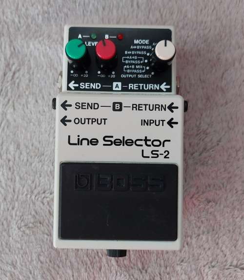 Guitar Effects Boss LS2 Line Selector Switch Guitar Pedal for sale