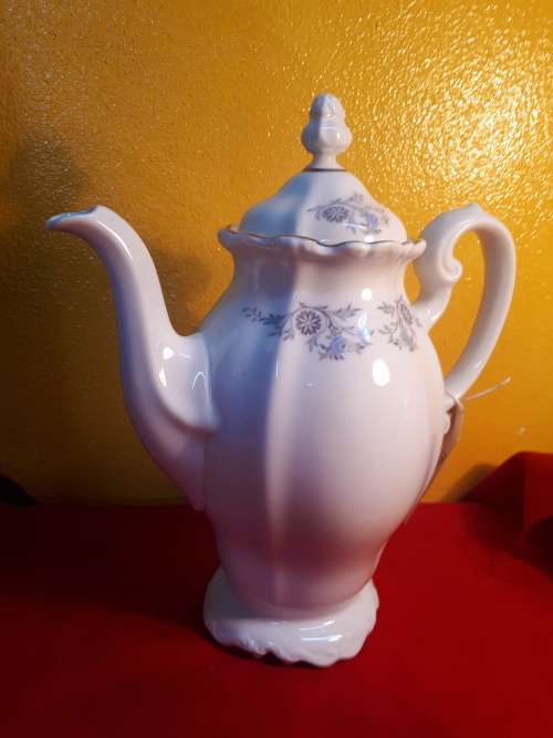 South African Porcelain Large Constantia Coffee Pot for sale in Port