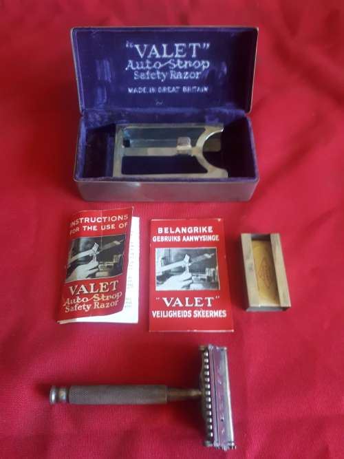 Men's Razors Vintage Valet Auto Strop Safety Razor In Original Box