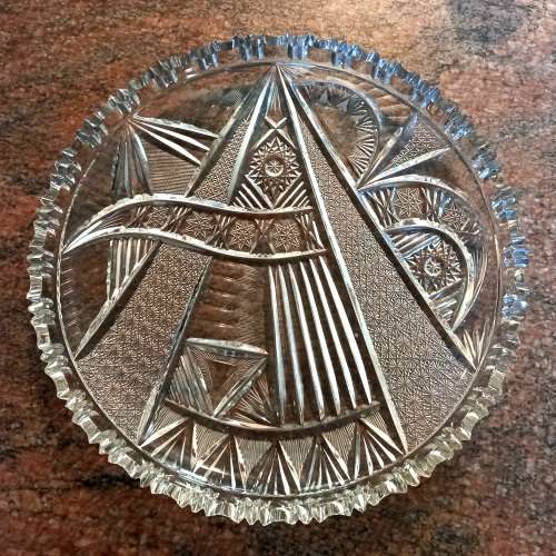 Bowls & Dishes Vintage Crystal Tray was listed for R750.00 on 18 Feb