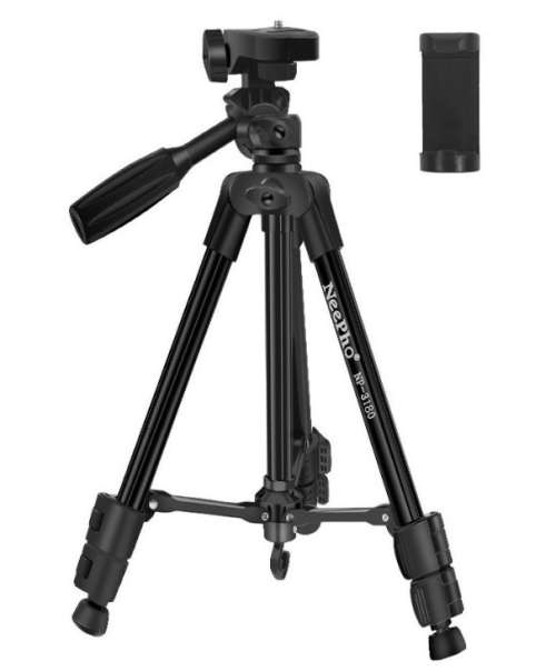 Complete Tripods NeePho Portable 136cm Height Tripod For Mobile Phone