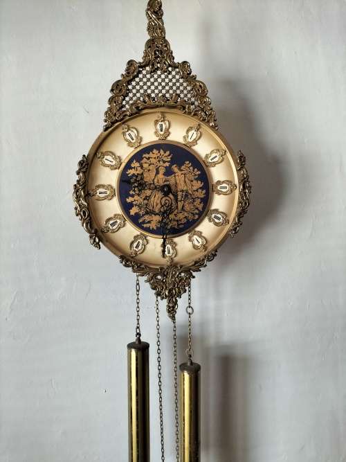 Cuckoo & Wall Clocks Emil Schmeckenbecher German Wall Clock for sale