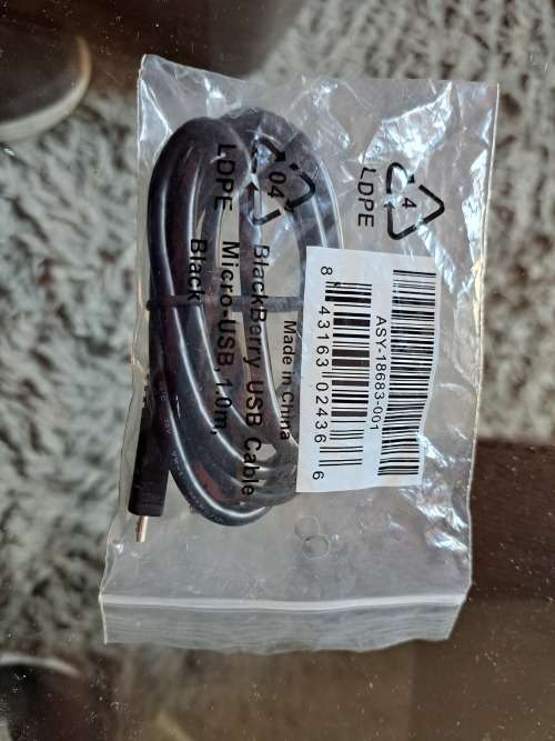 Cables & Adaptors Black Berry USB Cable PS3 CHARGING CABLE CELL PHONE