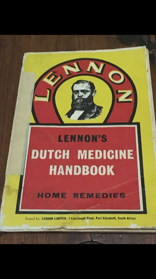 Health, Mind & Body Lennon's Dutch Medicine Handbook Home Remedies