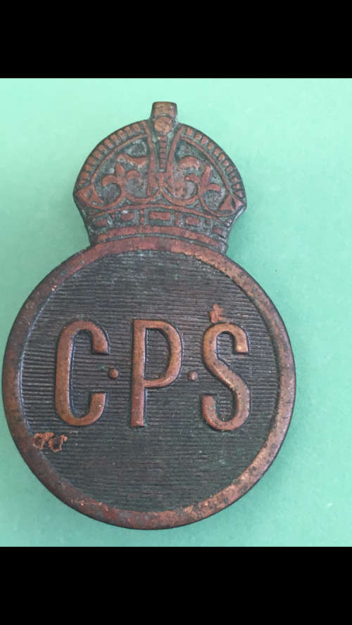 South African Army - Bronze CPS Badge - WW2 for sale in Cradock (ID ...