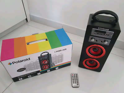 polaroid portable karaoke speaker
