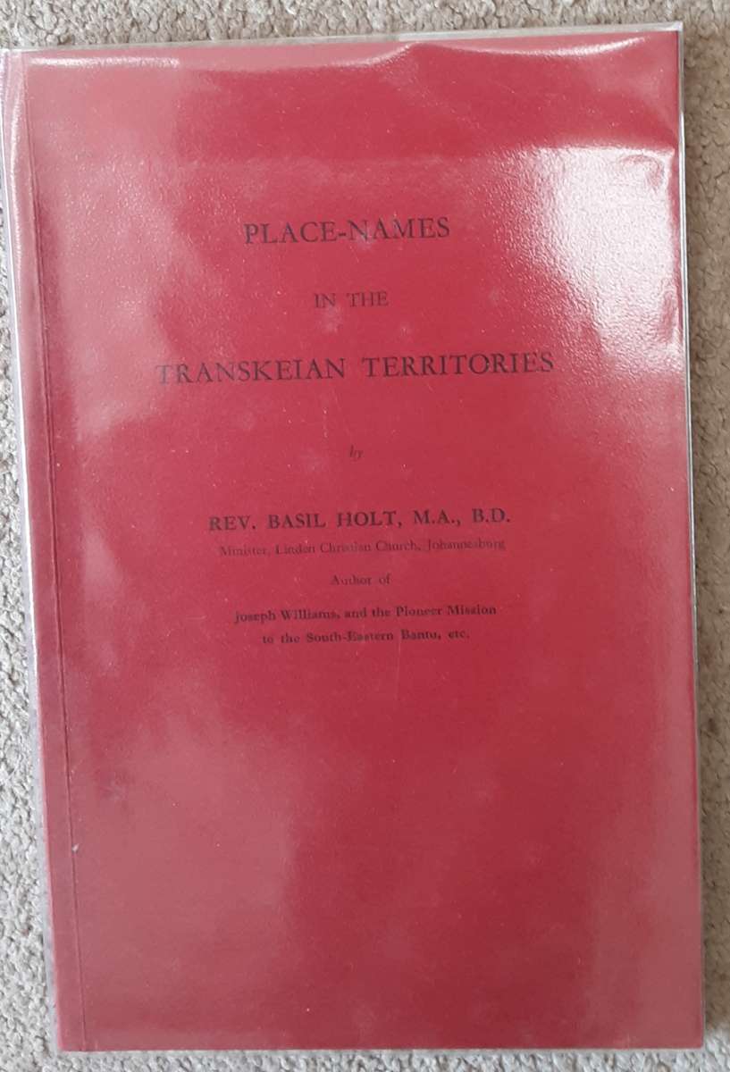 africana-place-names-in-the-transkeian-territories-by-rev-basil-holt