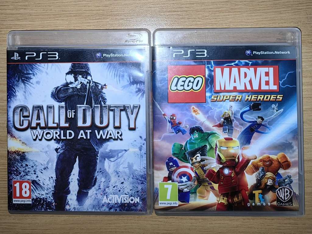 PlayStation - PS3 2 GAMES FOR ONE BID CALL OF DUTY WORLD AT WAR/LEGO ...