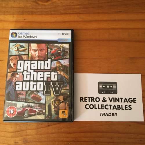 Games Grand Theft Auto IV PC (2 Discs incl. Booklet and Map) for sale