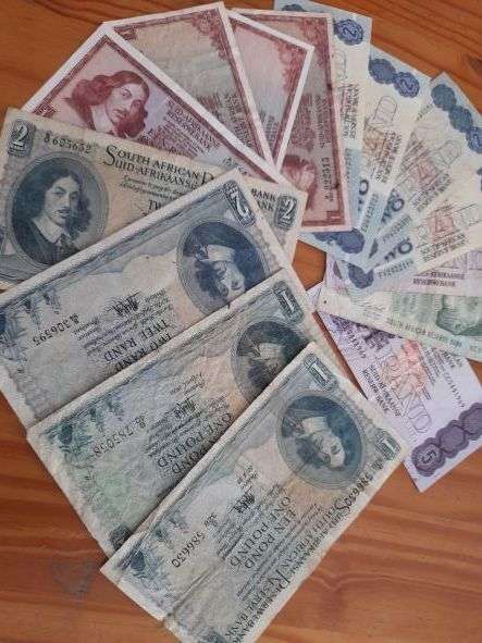 Other South African Bank Notes South African Banknote Collection R1 