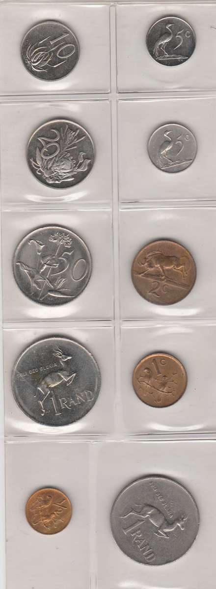 Other Republic of South Africa Coins - 1982 R S A Pres B J Viorster ...