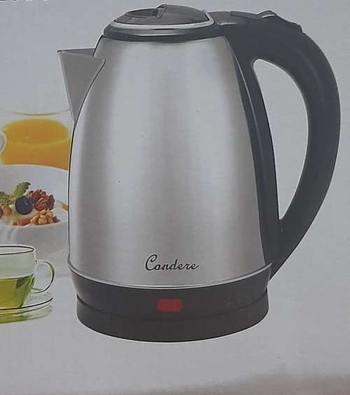 Kettles Condere 2L Kettle, cordless, new design, dustproof spout, 360