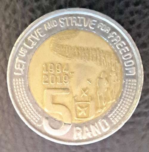 five-rand-1994-2019-r5-coin-south-africa-was-sold-for-r1-00-on-26-jul