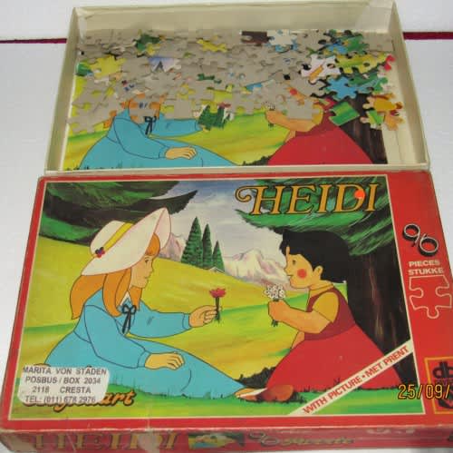 Other Antiques & Collectables - Heidi Puzzle complete was sold for R11 ...