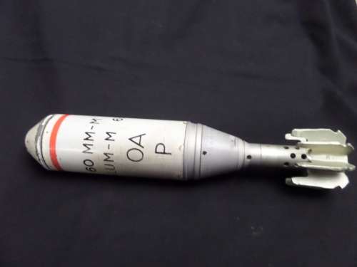 Other War Memorabilia - SADF Illuminating 60mm Motar Bomb Shell Casing ...