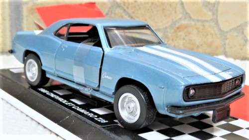 Boxed New-Ray Toys 1969 Chevrolet Camaro Z28 With Pull Back Action Scale  1:32 L: 14,5 cm