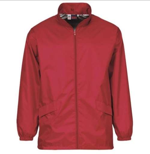 Jackets & Coats SIZE 4XL Mens Light Weight Miami Windbreaker RED was