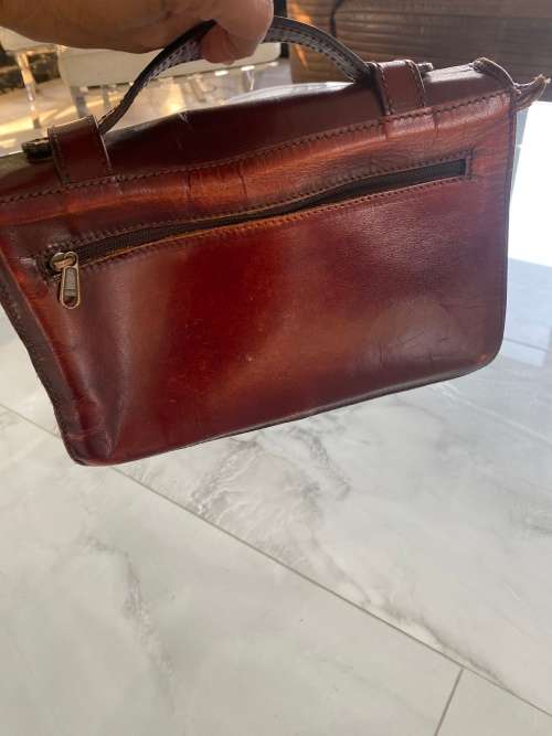 Handbags & Bags DER LEDERHANDLER GENUINE LEATHER BAG !!! was sold for