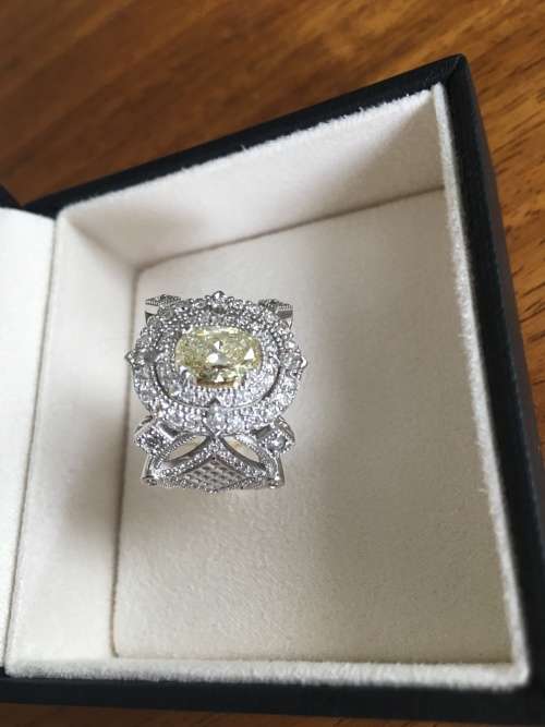 Engagement Rings White Gold Jenna Clifford Dress Ring!!! was listed