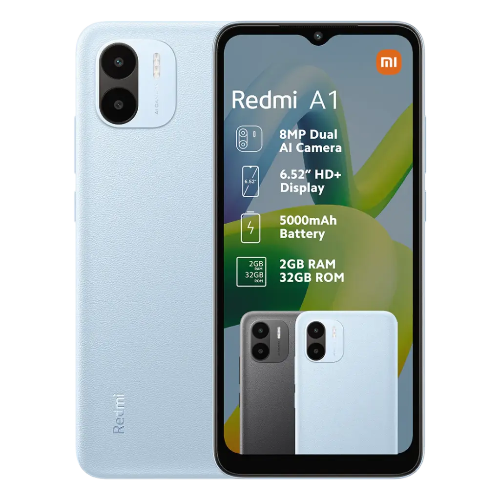 Xiaomi - Redmi A1 Smartphone | 32GB | Dual Sim | Light Blue | R30 ...