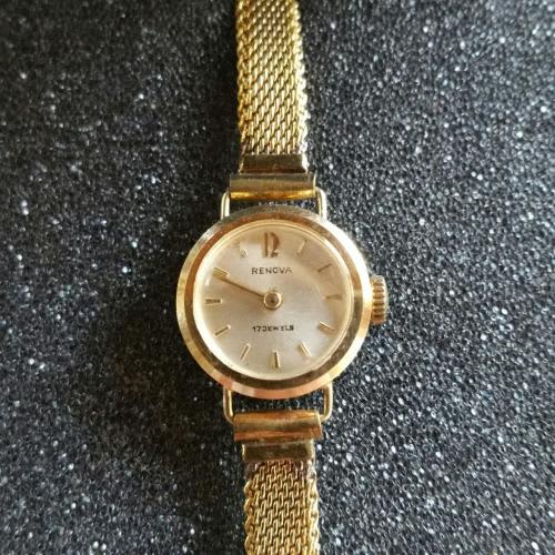 Rare & Collectible Watches - Antique Renova Mechanic watch- Case 585 ...
