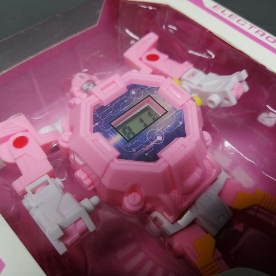mecha robot electronic watch