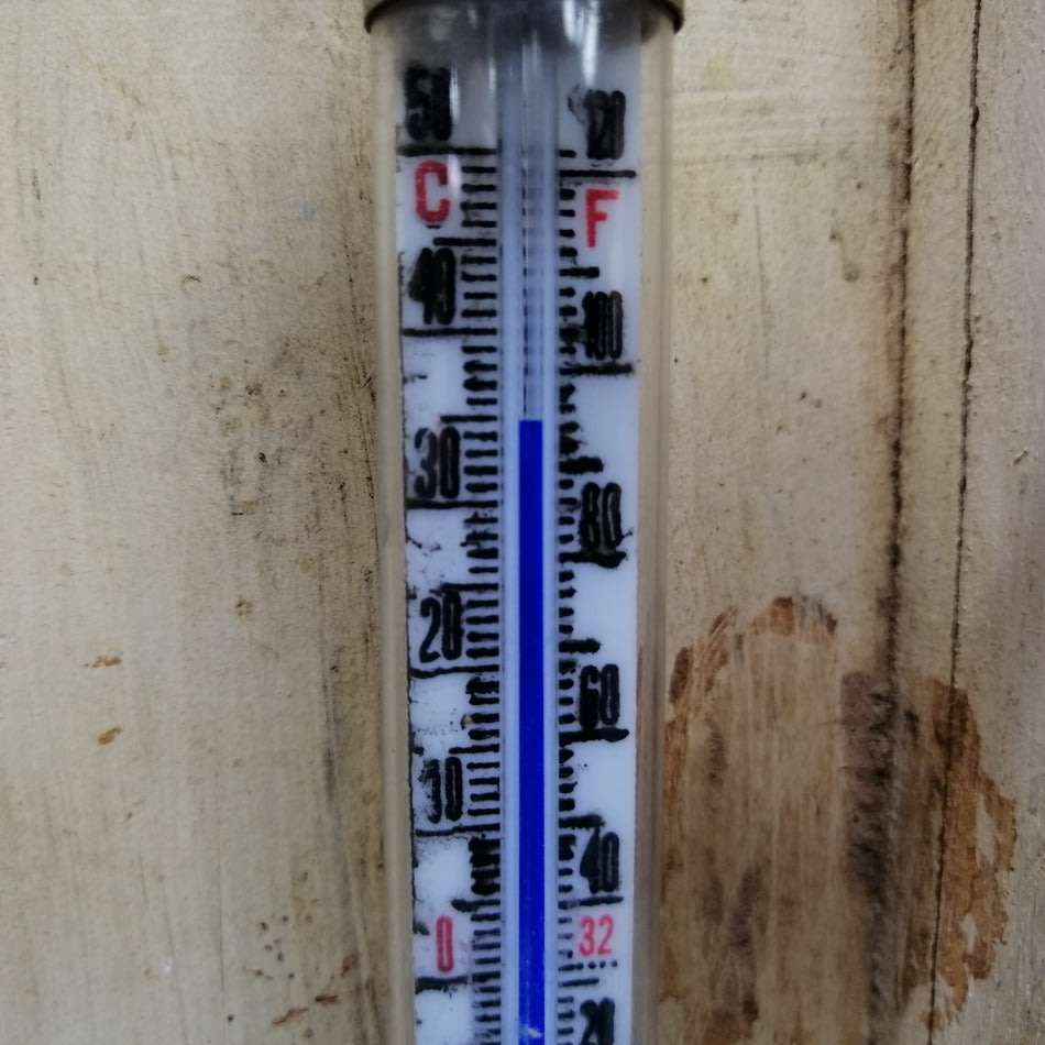 Barometers & Thermometers Original Vintage Wood Mounted Thermometer