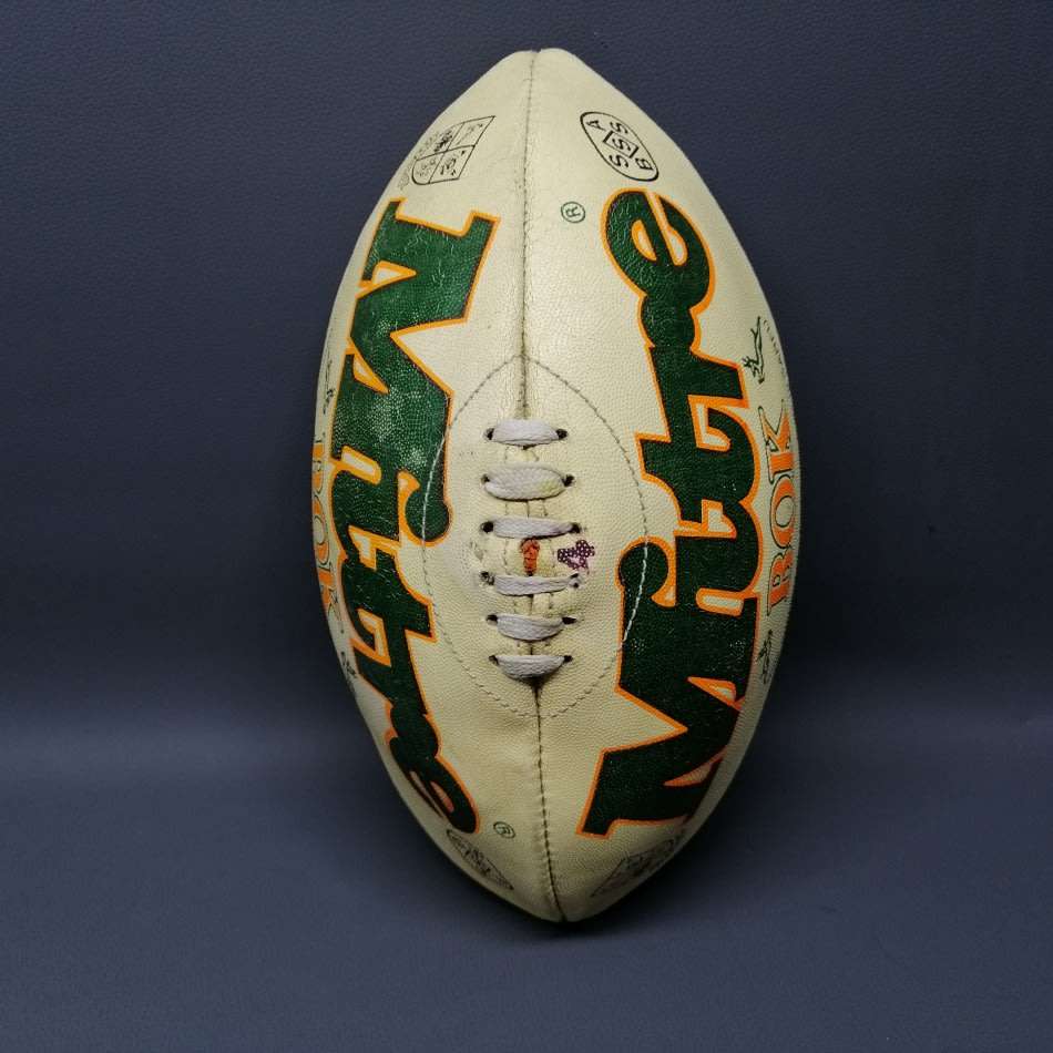 Bar Accessories Original Genuine Leather SA Rugby Mitre Half Ball