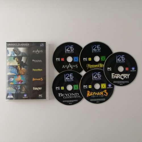 Games Original 2011 Ubisoft Classics 25th Anniversary Collection