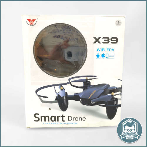 Drones Boxed X39 WIFI FPV Smart Drone was sold for R285.00 on 22 Feb