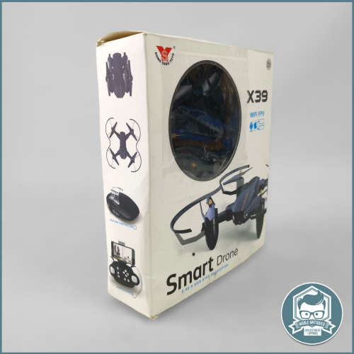 Drones Boxed X39 WIFI FPV Smart Drone was sold for R285.00 on 22 Feb