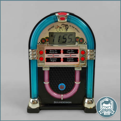 Alarm & Travel Clocks Vintage Grease Jukebox Alarm Clock!!! was sold