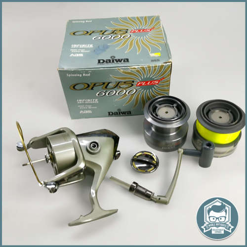 Reels Original Boxed Daiwa OPUS 6000 Fishing Reel, Never Used!!! was