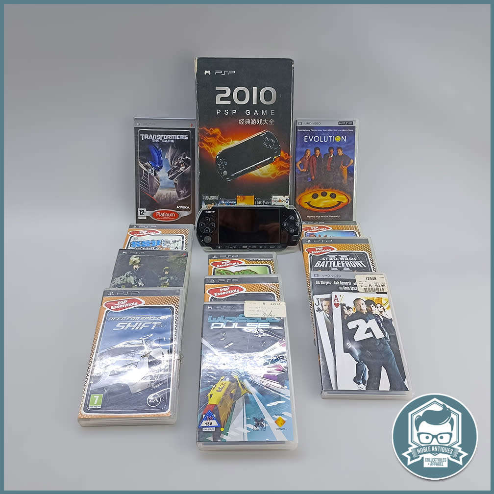 Other Consoles SONY PSP Console and Game Collection, No Battery or