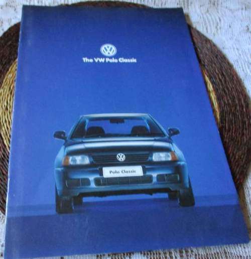 Cars - VW POLO CLASSIC - PROMOTIONAL CAR SALES BROCHURE S.A. was listed ...