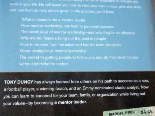 The Mentor Leader: Secrets to Building People and Teams That Win