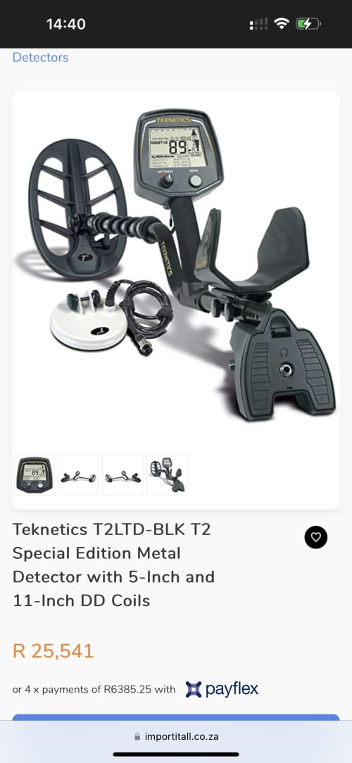 値引 Teknetics T2LTD-BLK T2 and with Special 11-Inch DD Metal Edition 5-Inch  Detector Coils ハンマー、てこ、打刻