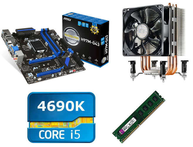 Motherboard & CPU Bundles *** Gaming Bundle *** i5 4690K 3.5GHz (3