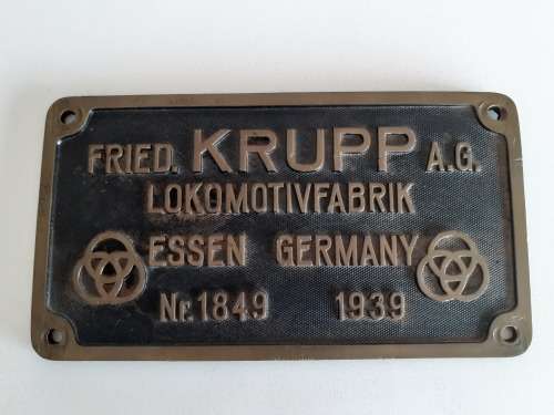 Scenery - Fried Krupp Lokomotivfabrik Essen Germany 1939 No 1849 ...