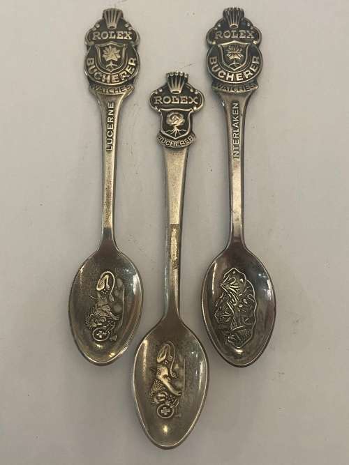 Other Antiques & Collectables THREE ROLEX TEA SPOONS for sale in Cape