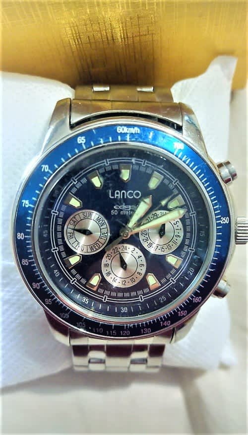 Antiques Atlas - A Gents 9ct Gold Lanco Wristwatch, 1963 as170a4699