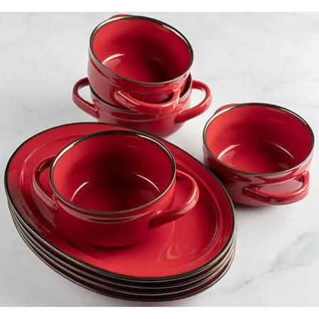 ceramic plate and bowl set