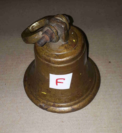 Other Antiques & Collectables - Antique Genuine Solid Brass Ship Bell ...