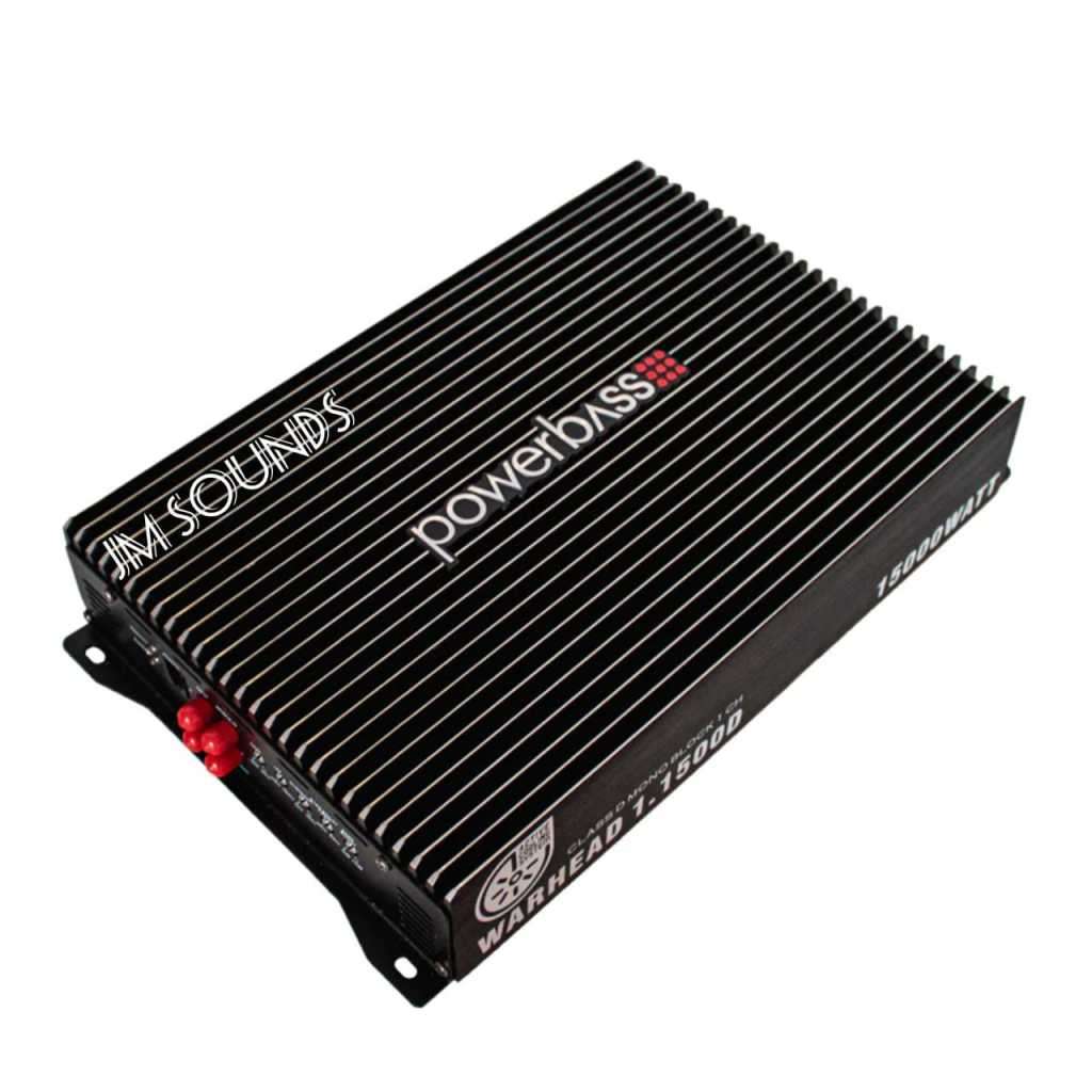 Amplifiers & Equalizers - POWERBASS WARHEAD 1.5000D 45000W MONOBLOCK ...