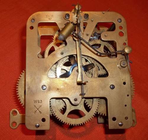 Mantel Clocks - HAC W63 Antique clock movement was sold for R510.00 on ...